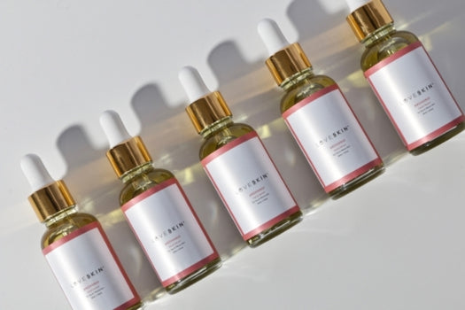 5 bottles of arohanui facial serum in row