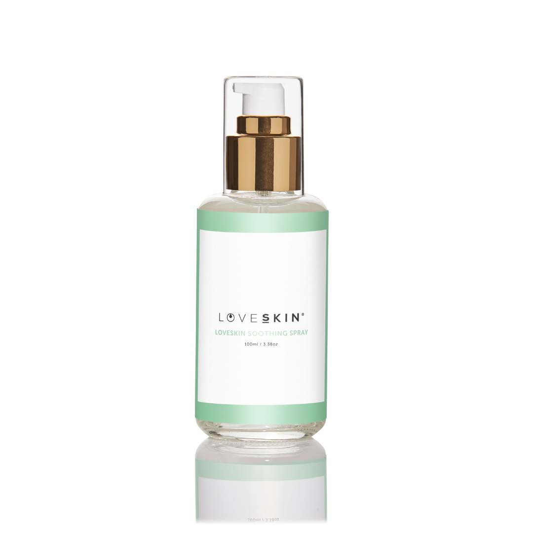 LoveSkin Soothing Gel with Aloe Vera & Cucumber in a sleek 100ml bottle