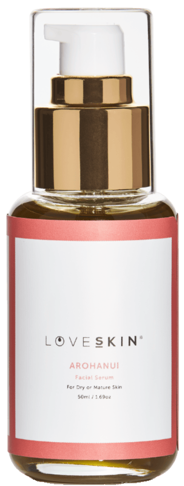 Arohanui Facial Serum for dry and mature skin