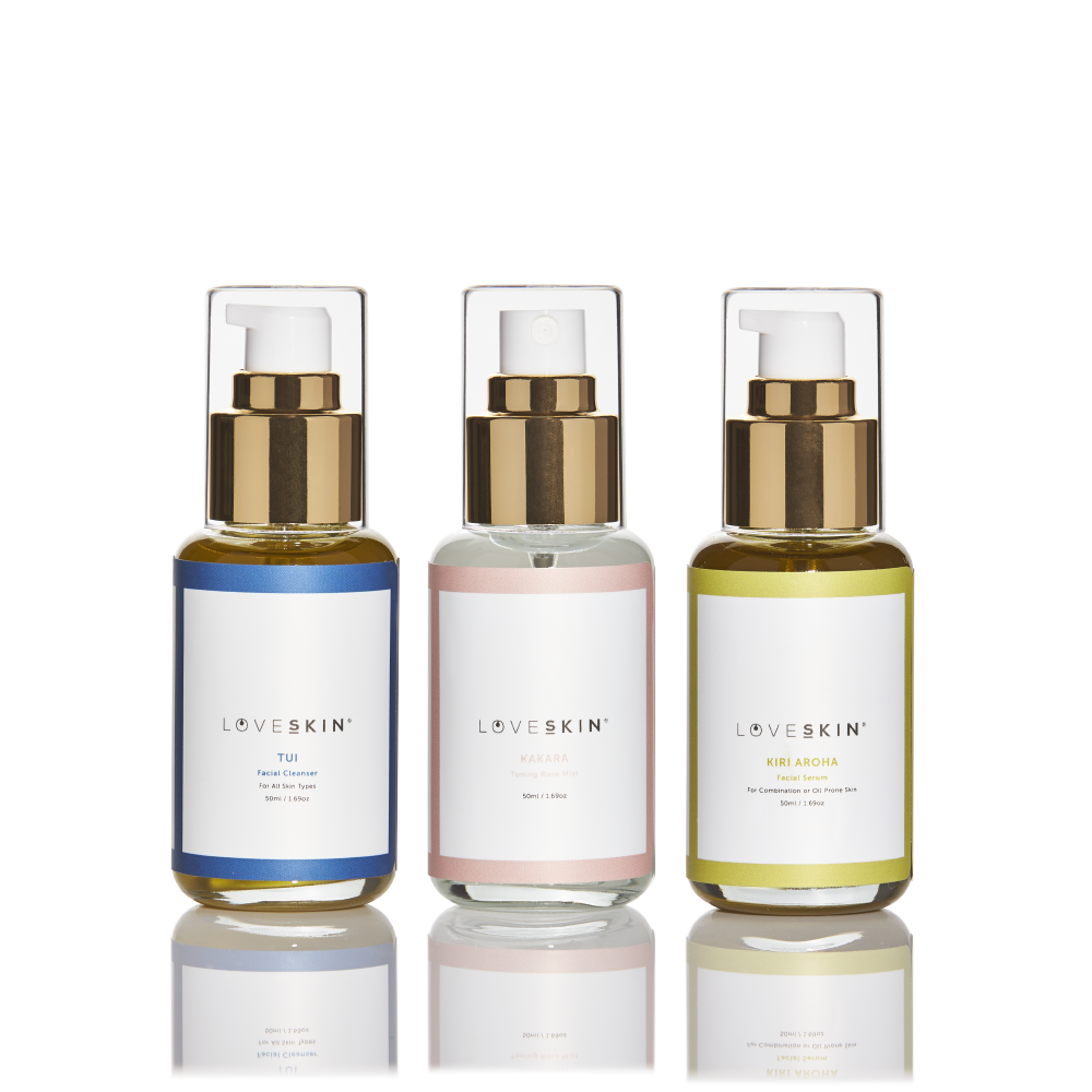 LoveSkin Face Oil Skincare Routine