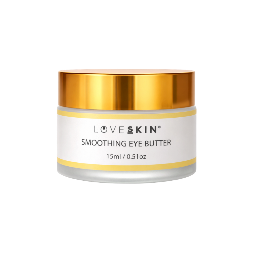 LOVESKIN's Smoothing Eye Butter for smooth and hydrated undereyes