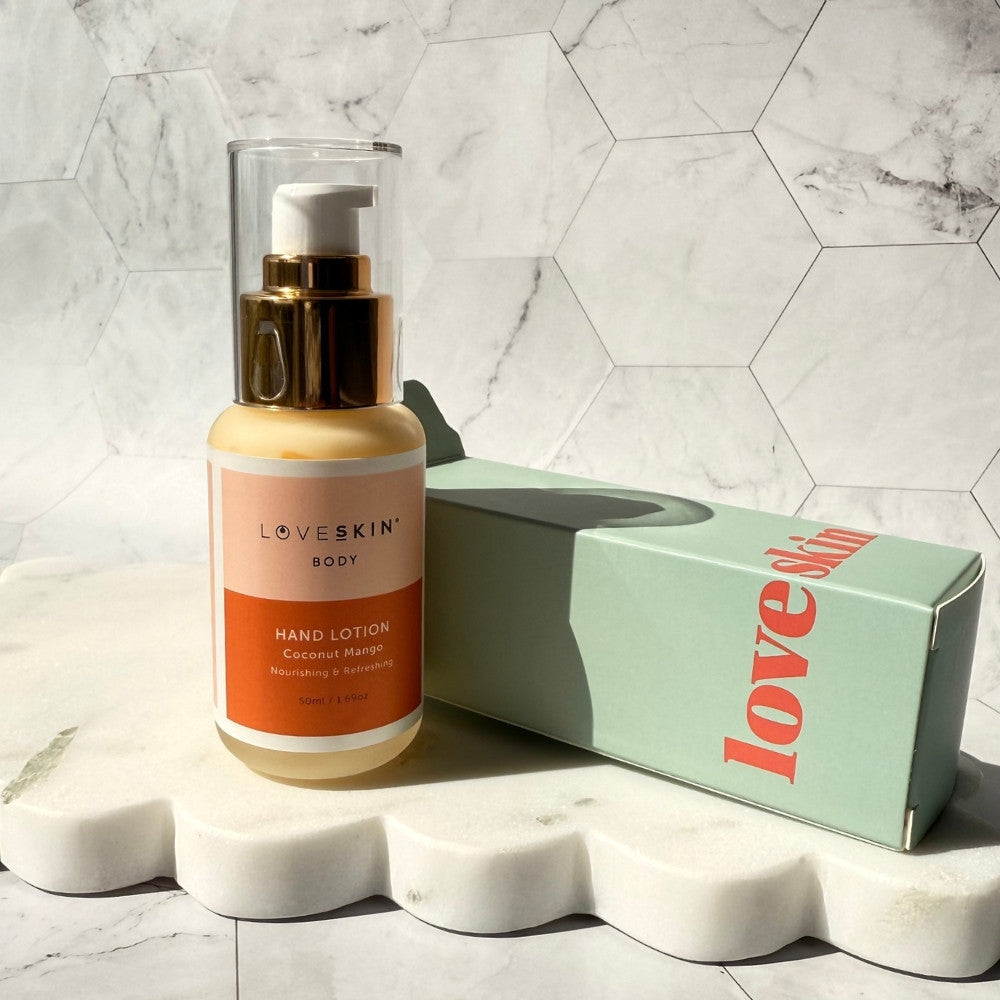 Mango Hand Lotion nourishing refreshing display