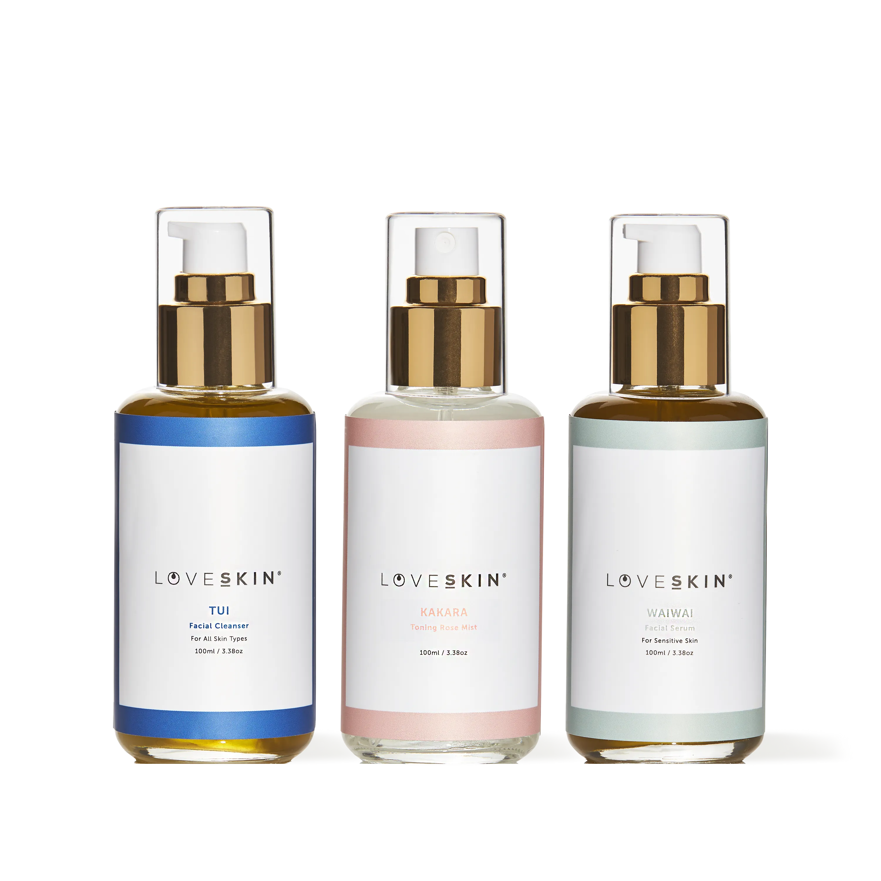Sensitive Skincare 3-Step Ritual Set