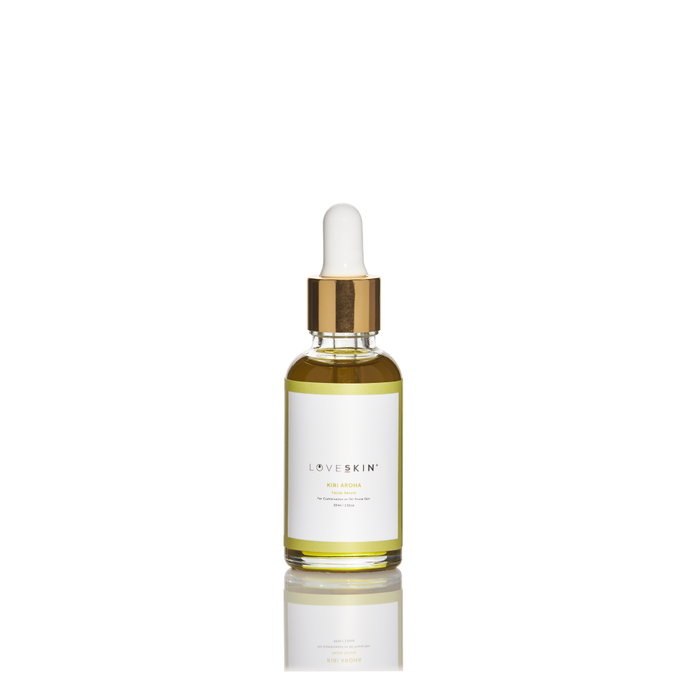 LoveSkin Kiri Aroha serum for acne-prone and combination skin 30ml bottle